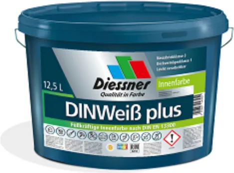 Diessner DINWeiß plus Innenfarbe 5 Liter