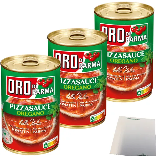 Oro di Parma Pizzasauce Oregano 3er Pack 3x 400g Dose  usy Block