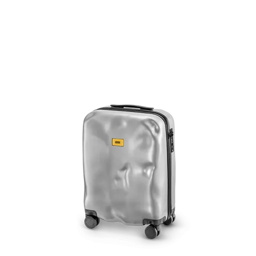 CRASH BAGGAGE ICON CABIN - Handgepäck Trolley - Leichter Hartpolycarbonat Koffer mit 35 Liter Volumen, ideal für Reisen. Robuste Bauweise und durchdachte Organisationsmöglichkeiten sorgen für Komfort und Langlebigkeit.