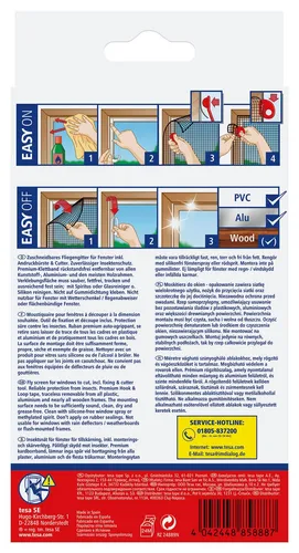 tesa Insect Stop Comfort Fliegengitter für Fenster in weiß von tesa