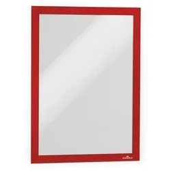 DURABLE Info-Rahmen DURAFRAME A4 Großverpackung - Selbstklebender Info-Rahmen A4 mit magnetischer Vorderseite, perfekt für wechselnde Aushänge in Konferenz und Präsentation.