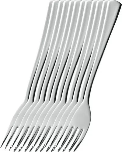 Esmeyer 12er Pack Gabeln STOCKHOLM aus Edelstahl 18/10, poliert. NMaterialstärke 2.2 mm , 204-047