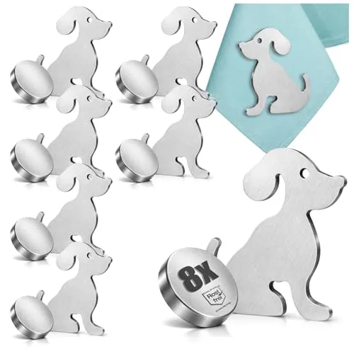 Produktbild com-four® 8X Tischdeckenbeschwerer magnetisch