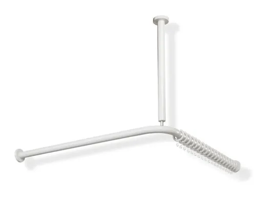 HEWI Duschvorhangstange mit Deckenabhängung von HEWI