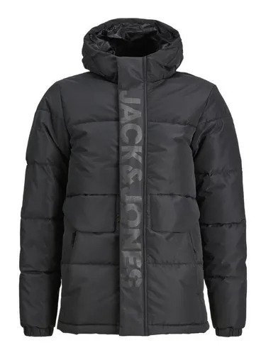 Jack & Jones Speed Daunenjacke Schwarz für Jungen 8 Jahre - Funktionsjacke für aktive Jungs, ideal für kalte Tage mit Windschutz und zwei praktischen Seitentaschen. Leichtes Kunstdaunenfutter sorgt für optimalen Tragekomfort.