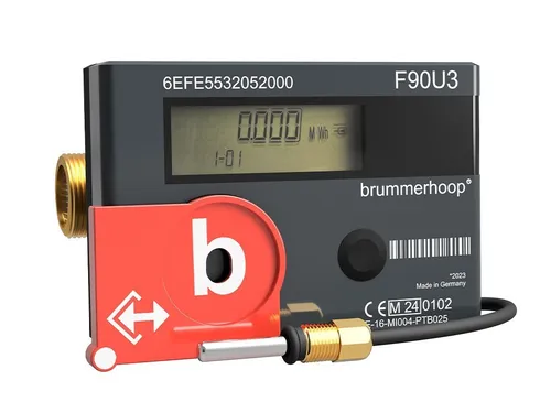 Elster Wärmezähler F90U3 Qp2,5 DN20 130mm