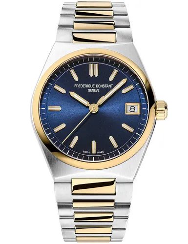 Frederique Constant Quarzuhr LADIES QUARTZ - Elegante Damenarmbanduhr aus Edelstahl mit Wechselband, ideal für jeden Anlass. Saphirglas und Swiss Quarz Uhrwerk sorgen für höchste Qualität und Präzision.