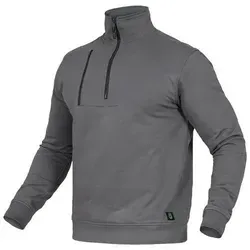 Zip-Sweatshirt-Flex-Line Grau, Größe M von Leibwächter