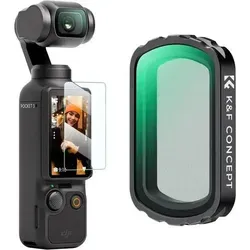 Magnetischer Black Mist Filter für Osmo Pocket 3 - 1/4 - Der magnetische Black Mist Filter für Osmo Pocket 3 ermöglicht einen schnellen Wechsel zwischen klaren und künstlerischen Aufnahmen. Mit hochwertigem Glas und leichtem Aluminiumrahmen für perfekte Bildqualität und einfache Handhabung.