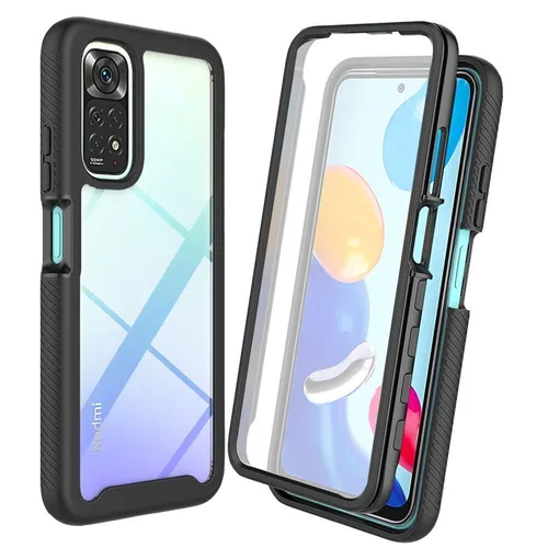 Xiaomi Redmi Note 11 / 11S Hülle Handyhülle 360° Grad Case Cover Bumper 2-teilig
