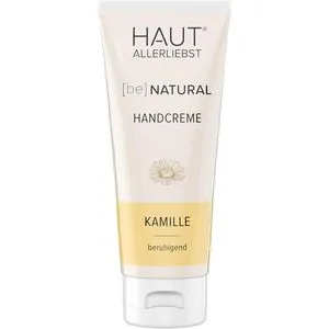 HAKA Handcreme Hautallerbest (be) natural Kamille, Hamamelis und Glycerin, für rissige Hände, 100ml