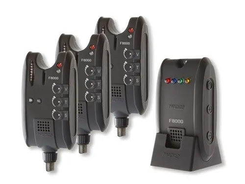 CORMORAN Pro Carp F-8000 Bissanzeiger-Set Rot Blau Grün 3+1Stk. by TACKLE-DEALS