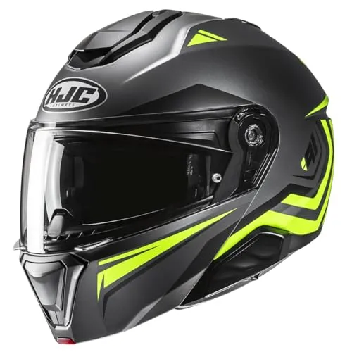 HJC i91 Tricus MC3HSF Motorradhelm in gelb von HJC Helmets