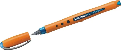 STABILO Tintenfeinschreiber Rollerball bionic worker F 0,3mm blau