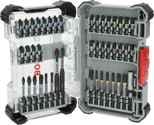 Bosch Accessories 2608521U79 Bit-Set - Bit-Set für robustes Eindrehen von Schrauben, ideal für anspruchsvolle Arbeiten und kompakt für einfache Handhabung.