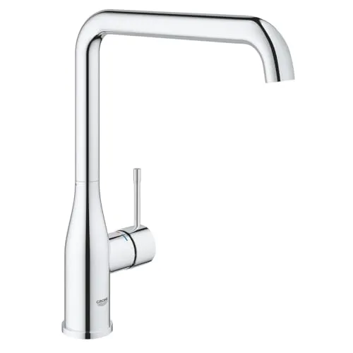 GROHE Essence Küchenarmatur - Hochwertige Armatur mit ausziehbarer Brause, 360° schwenkbar und wassersparend. Ideal für einfache Montage und flexible Nutzung im Küchenbereich.