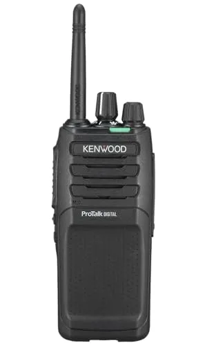 ALINCO DJ-PAX4 Funkgerät PMR-446 - Tragbares Funkgerät mit digitaler und analoger Kommunikation, ideal für klare Sprachübertragung und ausgestattet mit automatischer Rauschunterdrückung.