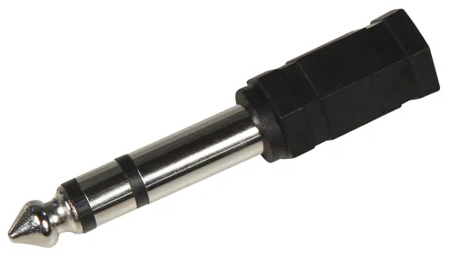 ShiverPeaks S/CONN maximum connectivity Adapter, Klinkenstecker Stereo 6,3mm auf Klinkenkupplung Stereo 3,5mm (57070)