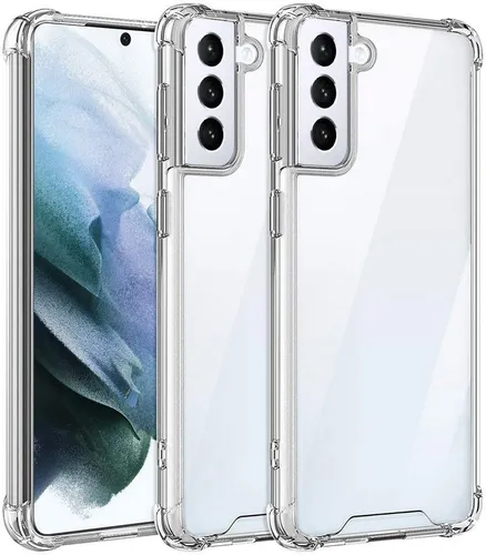 AVANA Handyhülle für Samsung Galaxy S22 / Plus / Ultra Hülle Schutzhülle Klar Bumper, Case, Cover, Durchsichtig, Transparent