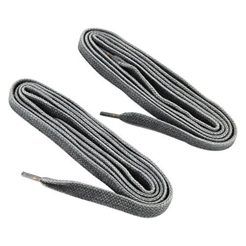 REMA Vintage USED LOOK Schnürrsenkel (150 cm, Grau)