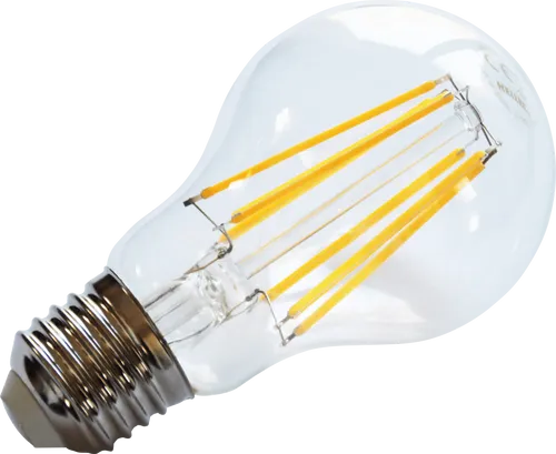 HEITEC 500686 - LED-Lampe E27, 8 W, 810 lm, 3000 K