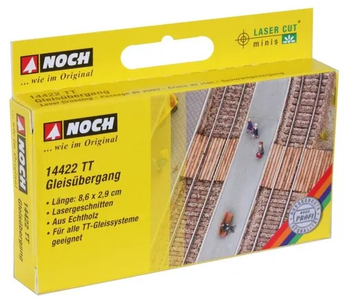 NOCH 14422 Gleisübergang Laser-Cut minis Spur TT