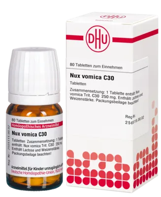 DHU-Arzneimittel GmbH & Co. KG NUX VOMICA C 30 Tabletten 80 St 04229768