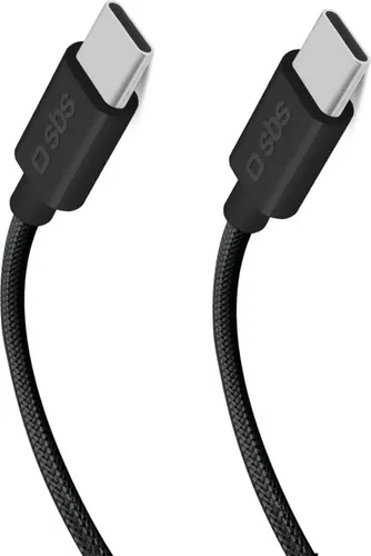 SBS USB-C 3.2 Lade- und Datenkabel 1,5m – 100W Power Delivery - Erleben Sie ultraschnelles Laden und blitzschnelle Datenübertragung mit diesem 1,5m langen USB-C-Kabel. Ideal für Smartphones, Tablets und Laptops. Strapazierfähig und verwicklungssicher für maximalen Komfort.