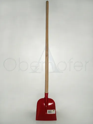 Holsteiner Schaufel mit Buchenstiel rot 25 x 27 cm Triuso Sand Schnee Schaufel