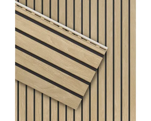VILO Verkleidungspaneel Canadian Siding SVP-06 V-Black 2,95m - Hochwertiges Verkleidungspaneel für den Außenbereich, pflegeleicht und wetterfest. Mit verdeckten Befestigungspunkten für eine elegante Optik und ideal für die Dämmung geeignet.