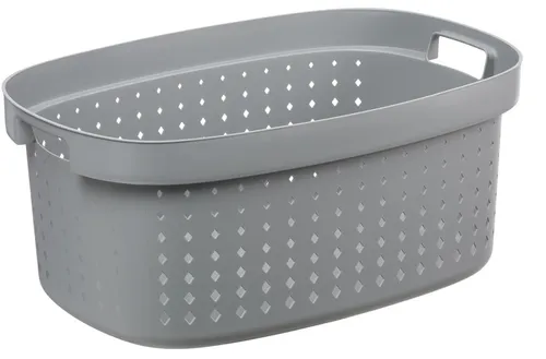 plast team Wäschekorb SEOUL 41,9 Liter grau