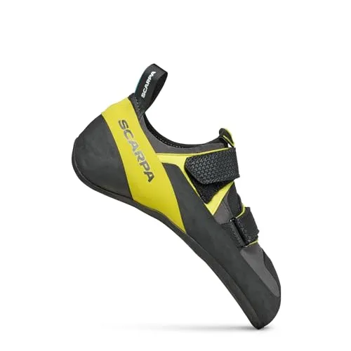 Scarpa Arpia V Kletterschuhe (Größe 42.5, grau) - Kletterschuhe für optimalen Komfort und Kraftübertragung, ideal für ambitionierte Kletterer, die ihre Leistung steigern möchten.