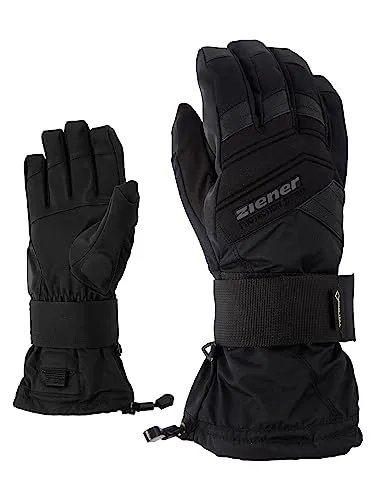 Ziener Skihandschuhe MEDICAL GTX - Wasserdichte und atmungsaktive GORE-TEX Snowboardhandschuhe mit herausnehmbarem Handgelenksprotektor und robustem Schaumstofffutter für optimalen Tragekomfort und Schutz beim Snowboarden.