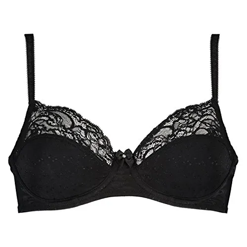 Hunkemöller Bügel-BH Sophie Non-Padded Schwarz 75E - Eleganter Bügel-BH in Schwarz, ideal für den täglichen Komfort. Mit einem ansprechenden Design und einer perfekten Passform sorgt er für ein tolles Tragegefühl.