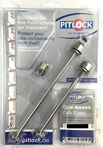 Pitlock Set 03 für Vorderrad und Hinterrad mit langer Achse 170 mm (Anhänger)