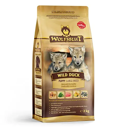 Wolfsblut Wild Duck Puppy Large, 1er Pack (1 x 2 kg)