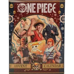 Cinereplicas One Piece 2024 (CR2092) - Dekorativer Adventskalender, ideal für Fans und Sammler von One Piece