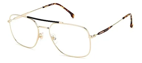 CARRERA Brillengestell Model 290 für Herren - Stylisches quadratisches Brillengestell aus leichtem Metall, mit flossenförmigen Bügeln und hochschlagfestem Vorderteil. Inklusive Brillenetui für optimalen Schutz.