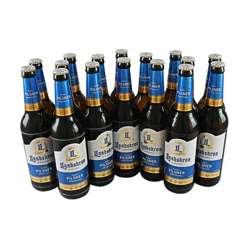  3,54€/1l) Landskron Premium Pilsner (16 Flaschen à 0,5 l / 4,8% vol.