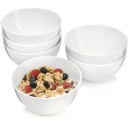 SÄNGER Müslischale Sunfort 6-tlg Set, Weiß in weiß von Sänger