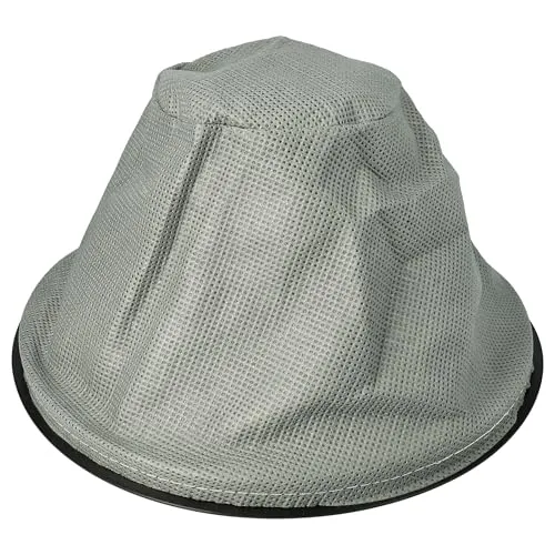vhbw Sackfilter kompatibel mit Güde GA 18-1200 Kaminsauger, Aschesauger - Ersatz-Filter, Abwaschbar, Schwarz, Grau