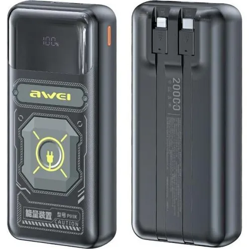 Awei Powerbank P99K 20000mAh 22.5W Schwarz