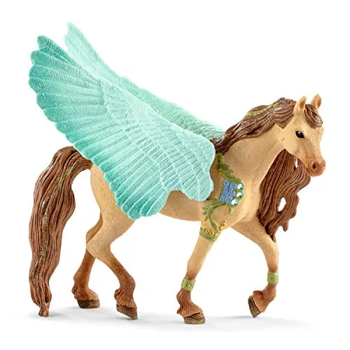 SCHLEICH 70574 Schmuck Pegasus Hengst, für Kinder ab 5 Jahren, BAYALA - Spielfigur