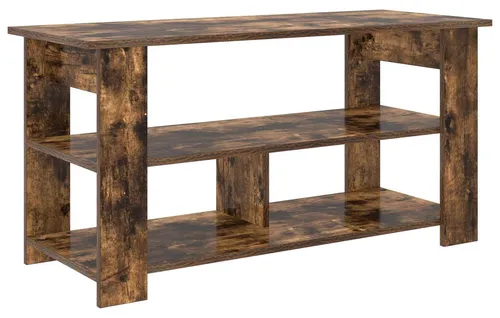 vidaXL TV-Schrank aus Geräucherter Eiche 100 x 40 x 50 cm