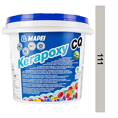 MAPEI Kerapoxy CQ Epoxidharz Fugenmörtel 3 kg silbergrau von Mapei