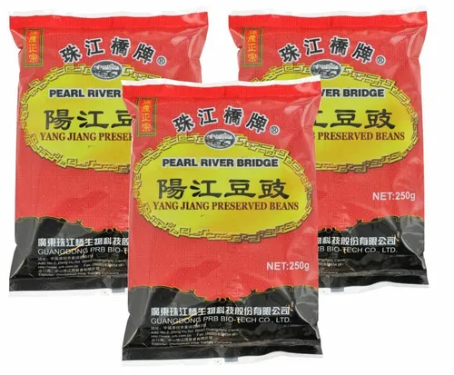 [ 3x250g ] PRB Fermentierte Schwarze Bohnen Fermented Black Beans 豆豉