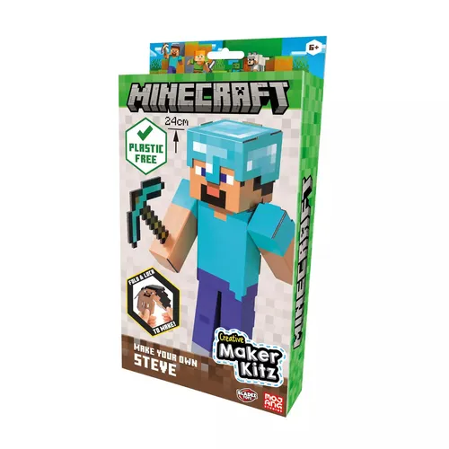 Minecraft zbuduj figurkę Steve`a BLADEZ 5060158858033