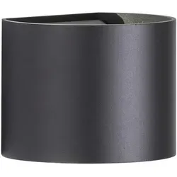 Fischer & Honsel LED-Außenleuchte Matteo, Schwarz - Moderne Außenbeleuchtung aus Metall, kompakte Größe von 14x10x12 cm, ideal für stimmungsvolle Akzente im Garten oder auf der Terrasse.