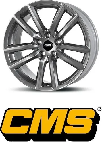 CMS C27 complete black gloss 7.5x18 ET40
