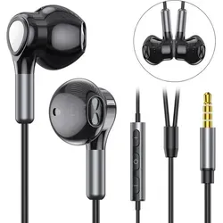 In-Ear Kopfhörer mit Mikrofon und Lautstärkeregler – Kompatibel mit allen Geräten - Hochwertige In-Ear Kopfhörer mit hervorragendem Klang und Geräuschisolierung. Perfekt für Musik, Gaming und Telefonate – bequem und leicht für den Alltag.